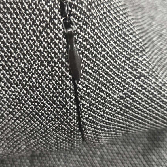 Express Women's Knee-Length Pencil Skirt Gray, Size 4, Business Casual, Lined - Picture 4 of 9